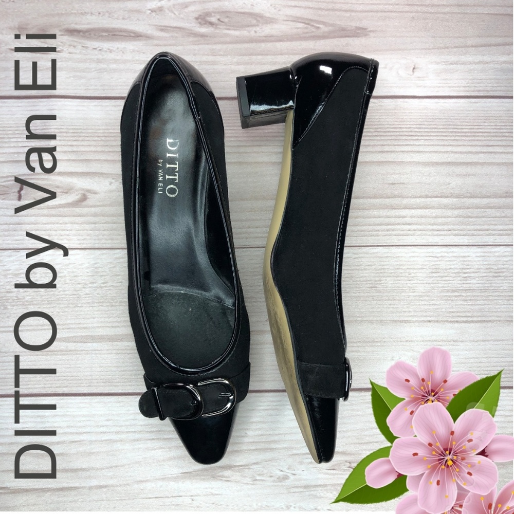 Ditto by Van Eli Low Heel Shoes Size 8